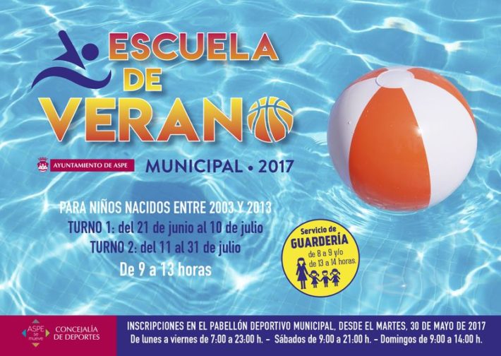 FOLLETO ESCUELA VERANO A