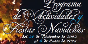 Programa de actividades de fiestas de Navidad Programa de actividades de fiestas de Navidad