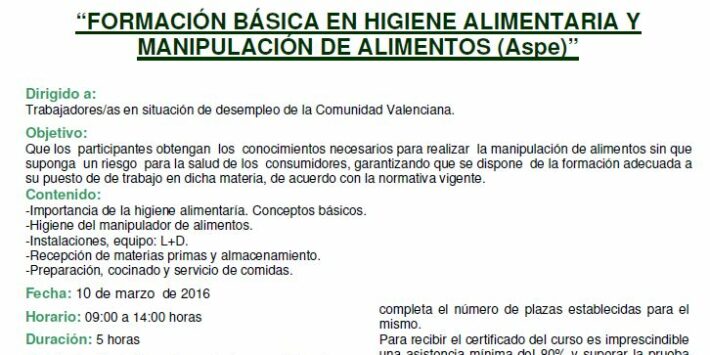 20160209CURSOHIGIENEALIMANALIMENTOS