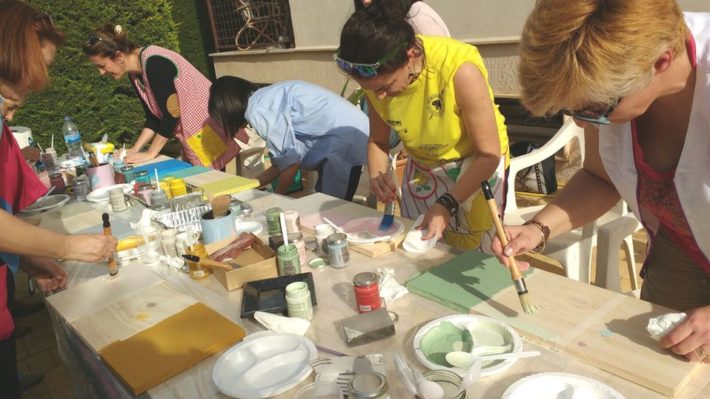 FOTO TALLER RECICLAJE FOTO TALLER RECICLAJE