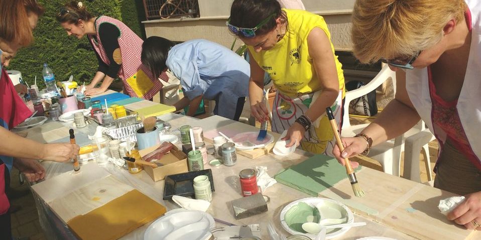 FOTO TALLER RECICLAJE FOTO TALLER RECICLAJE