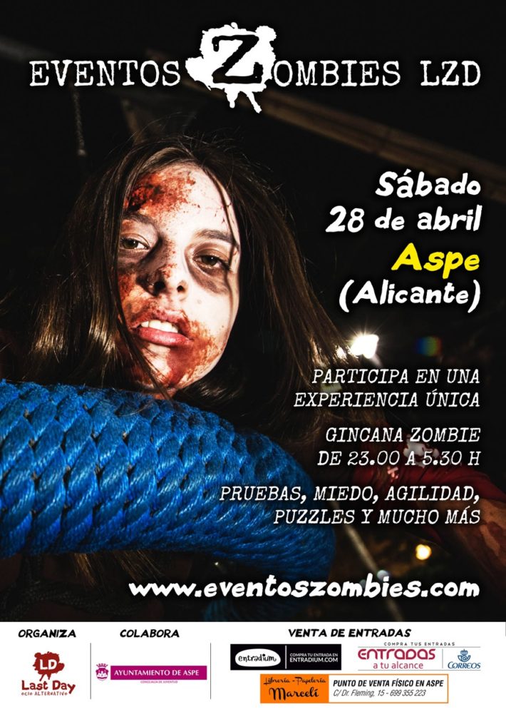 2018-02-15 NP LOS ZOMBIES INVADES ASPE. GINCANACARTEL 2018