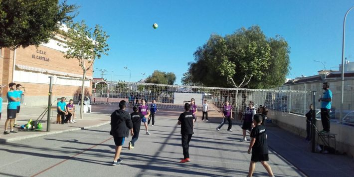 2018-04-12 NP. EMPIEZA LA FASE DE VOLEIBOL DE LOS JUEGOS ESCOLARES