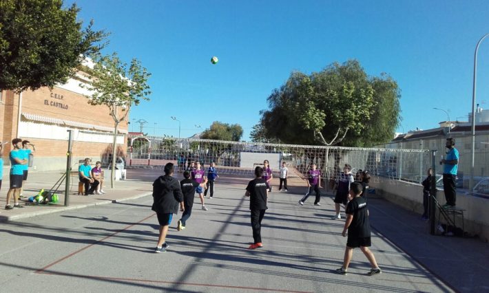 2018-04-12 NP. EMPIEZA LA FASE DE VOLEIBOL DE LOS JUEGOS ESCOLARES