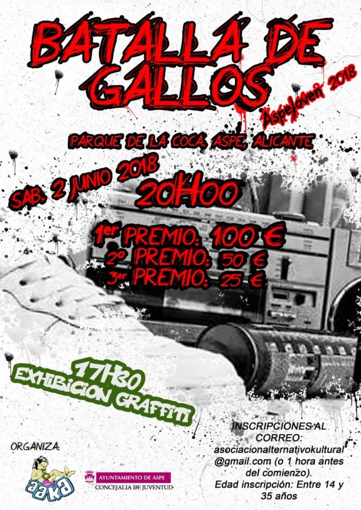 CARTEL-BATALLA GALLOS