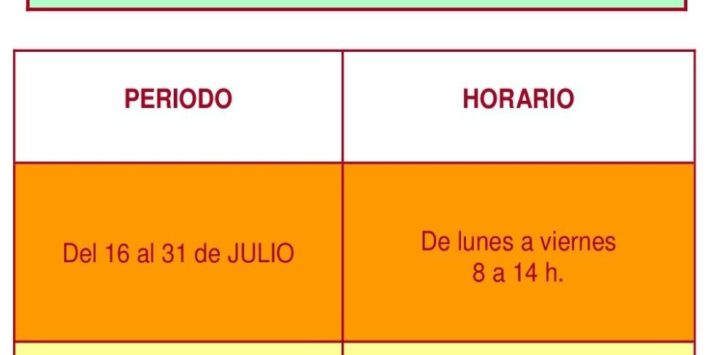horario bueno