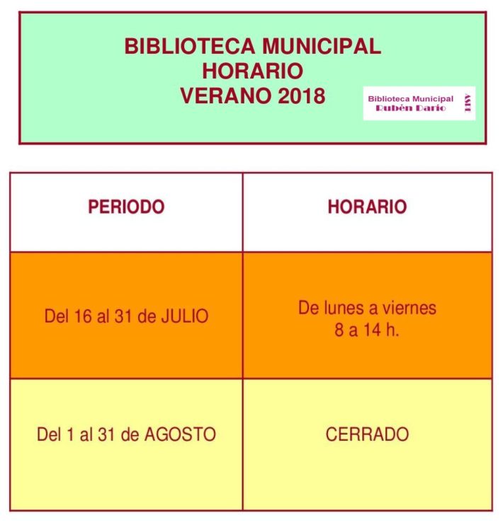 horario bueno