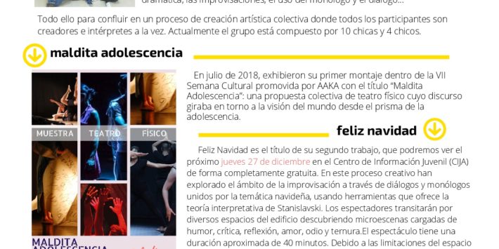 taller de teatro joven