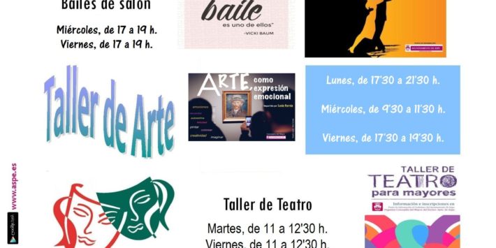 CARTEL TALLERES MAYORES 2019