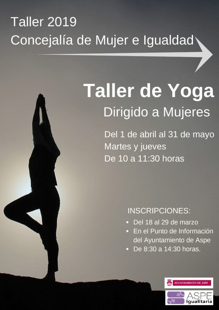 Cartel de yoga 2019
