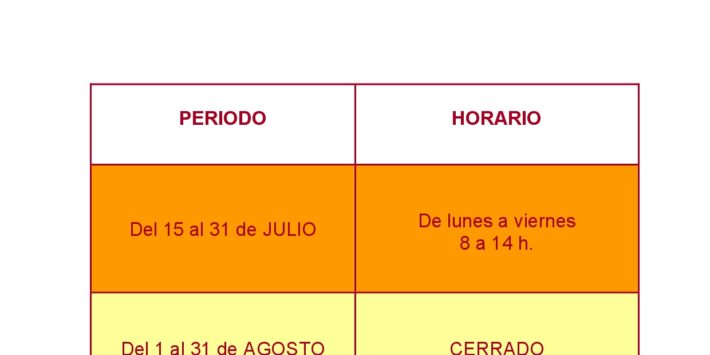 2019-07-09 CDO. HORARIO BIBLIOTECA