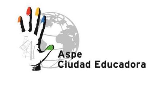 Logo Aspe ciudad educadora