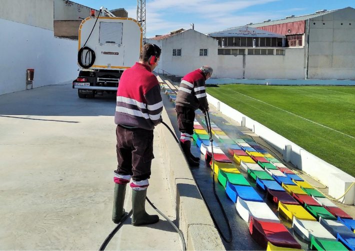 2020-03-16 NP. LIMPIEZA DE GRADAS INSTALACIONES DEPORTIVAS
