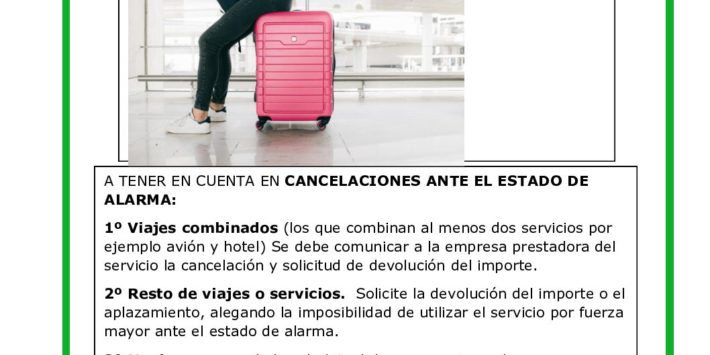 Hoja Informativa cancelaciones