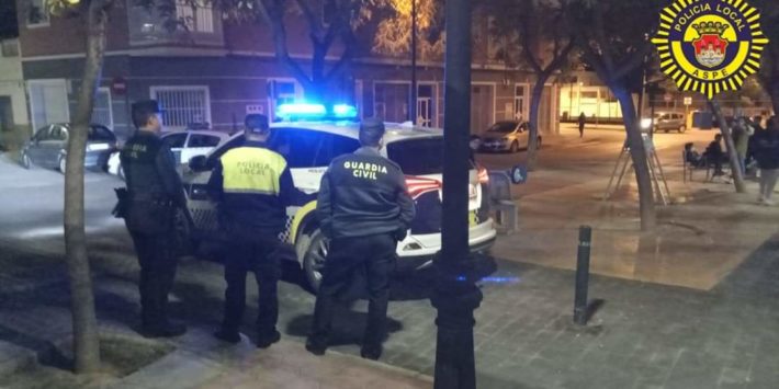 FOTO policía nocturna
