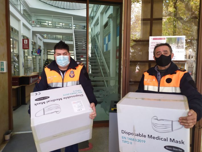 El Ayuntamiento de Aspe repartirá 7500 mascarillas en los centros educativos y colectivos vulnerables