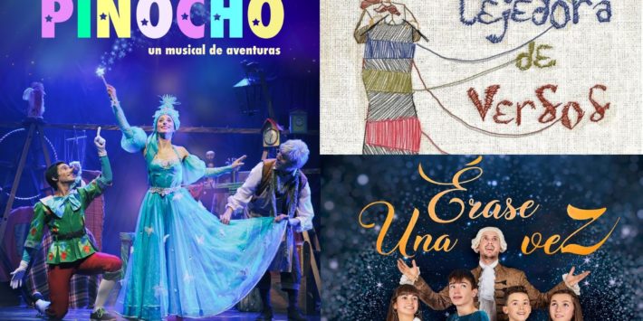 Carteles enero infantil de Teatro Wagner de Aspe