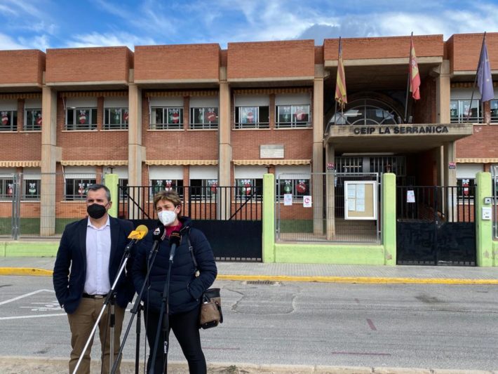 Rueda de prensa Vuelta al cole en Aspe con mayor refuerzo en medidas sanitarias en Aspe