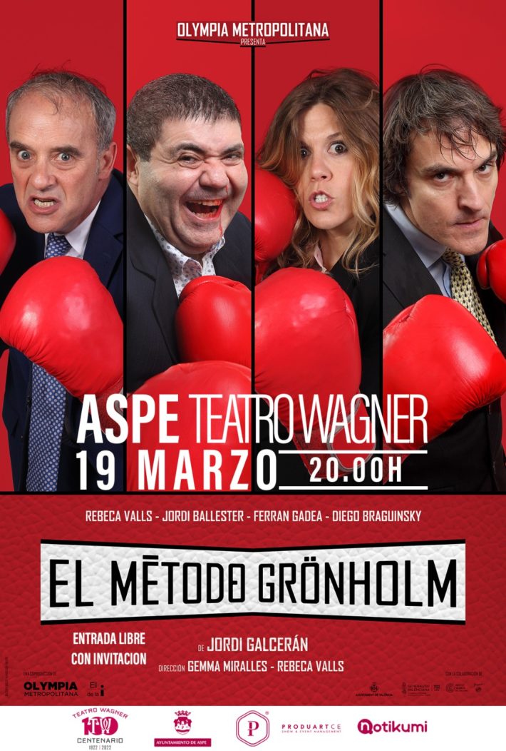 58.- FOTO NOTA ‘’El método Grönholm” premio Max de Teatro en el Centenario del Wagner
