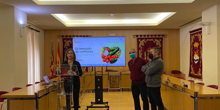 74.- FOTONOTA Presentación pagina web Mercado de abastos de Aspe