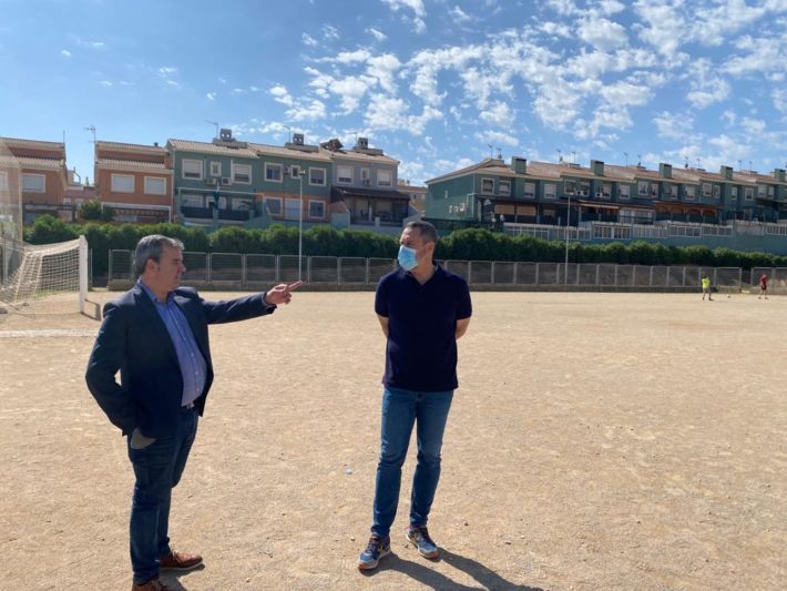 83.- FOTO NOTA El campo de fútbol de la NIA ()