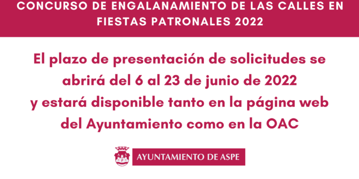 engalanamiento de calles