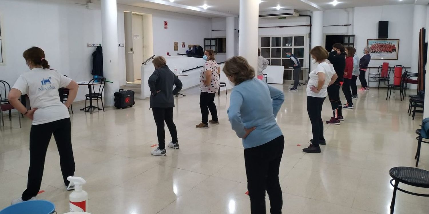 166.- Comienza la gimnasia y mantenimiento para la tercera edad