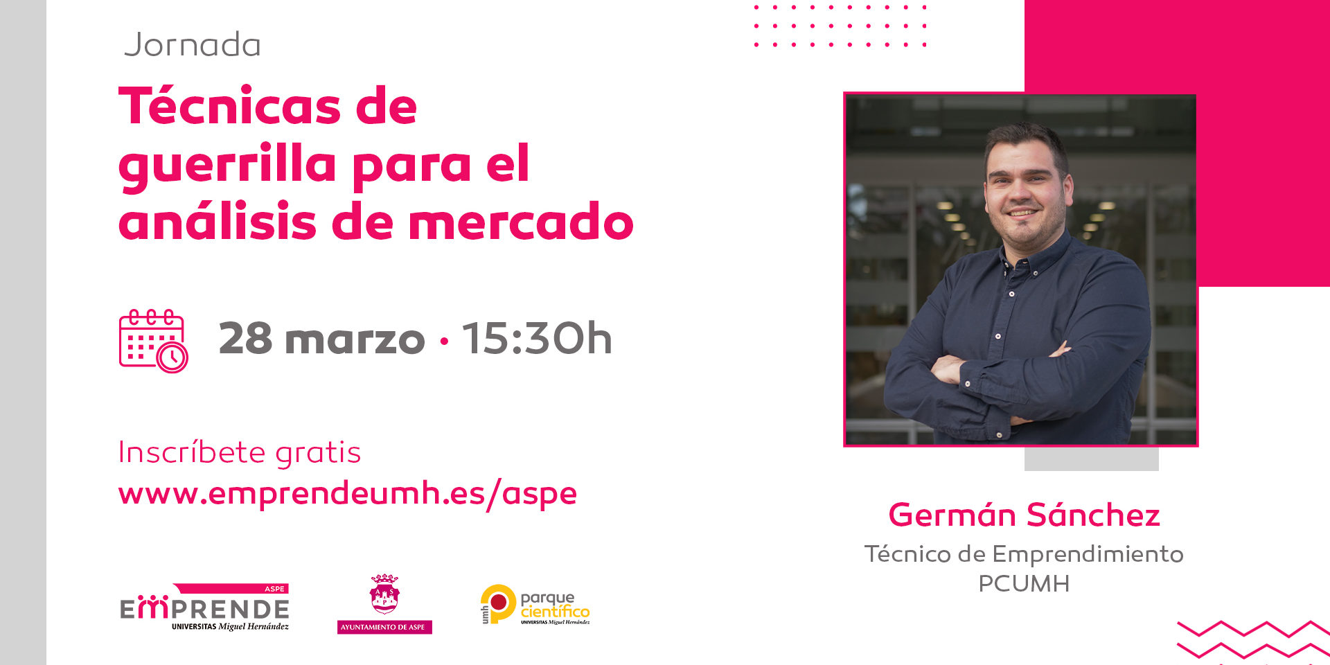 270323- NDP Evento Técnicas de guerrilla para análisis de mercado – PCUMH