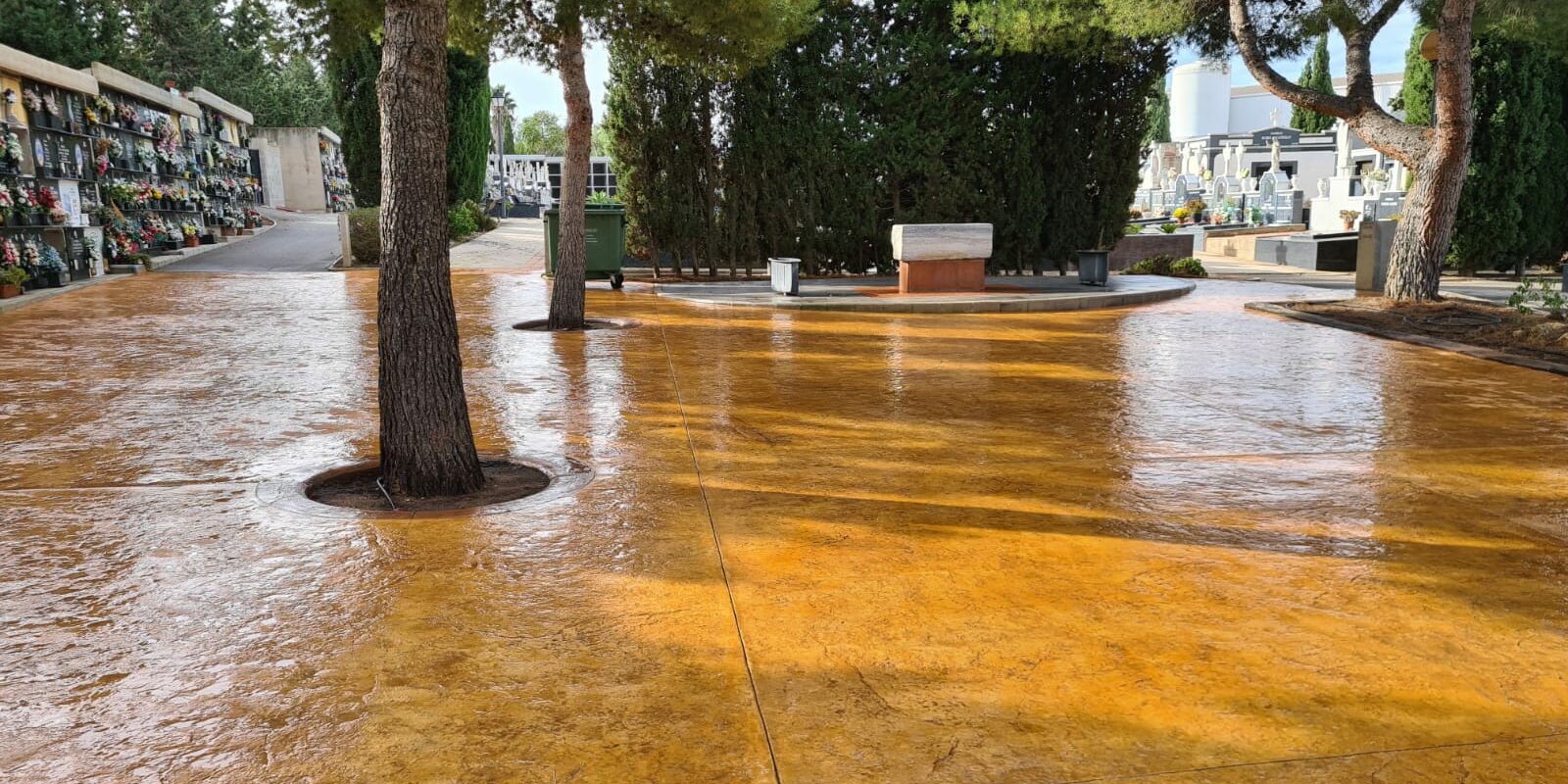 Limpieza del Cementerio Municipal