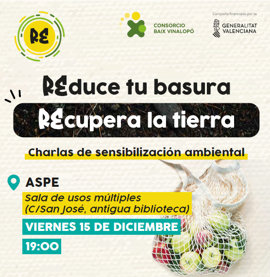 15 dic reduce tu basura