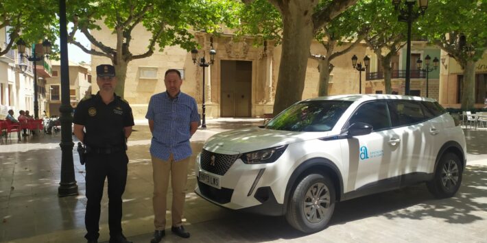 Coche electrico policia local