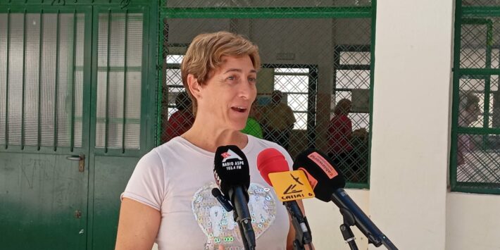 Yolana en Rueda de prensa