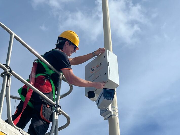 instalación de cámaras