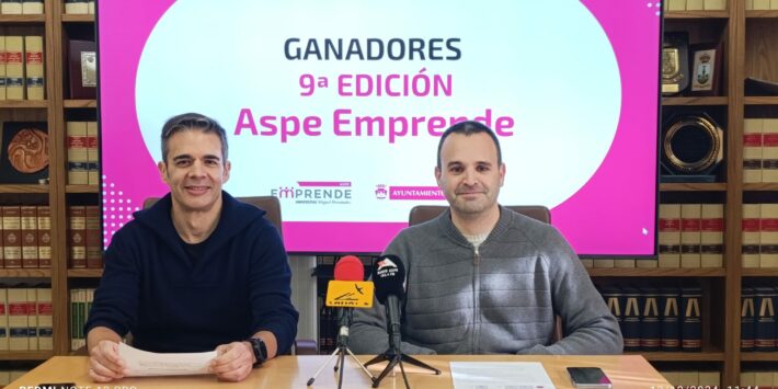 rueda de prensa Aspe Emprende