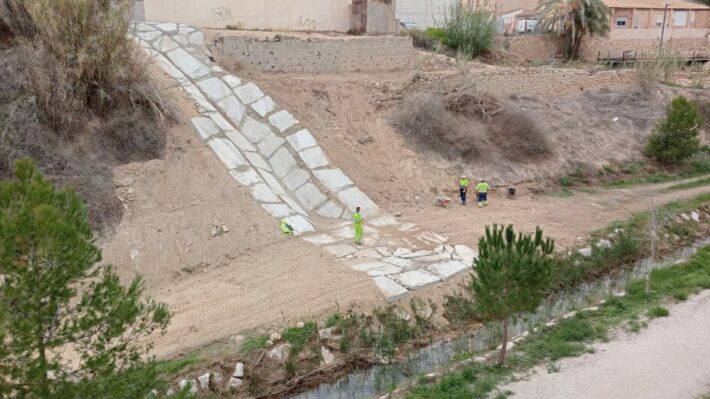 talud Castillo del Río