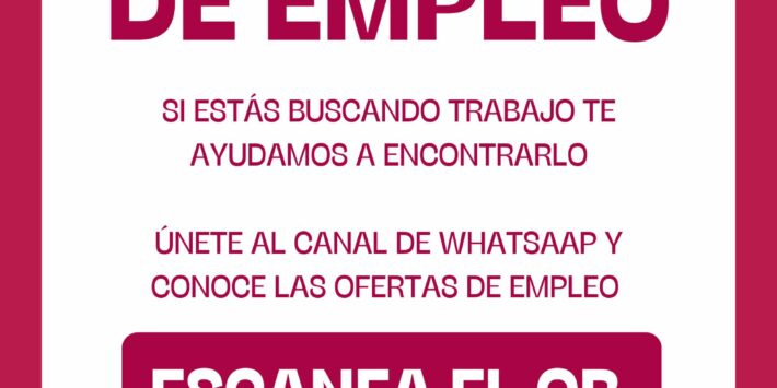 Cartel Oferta de Empleo