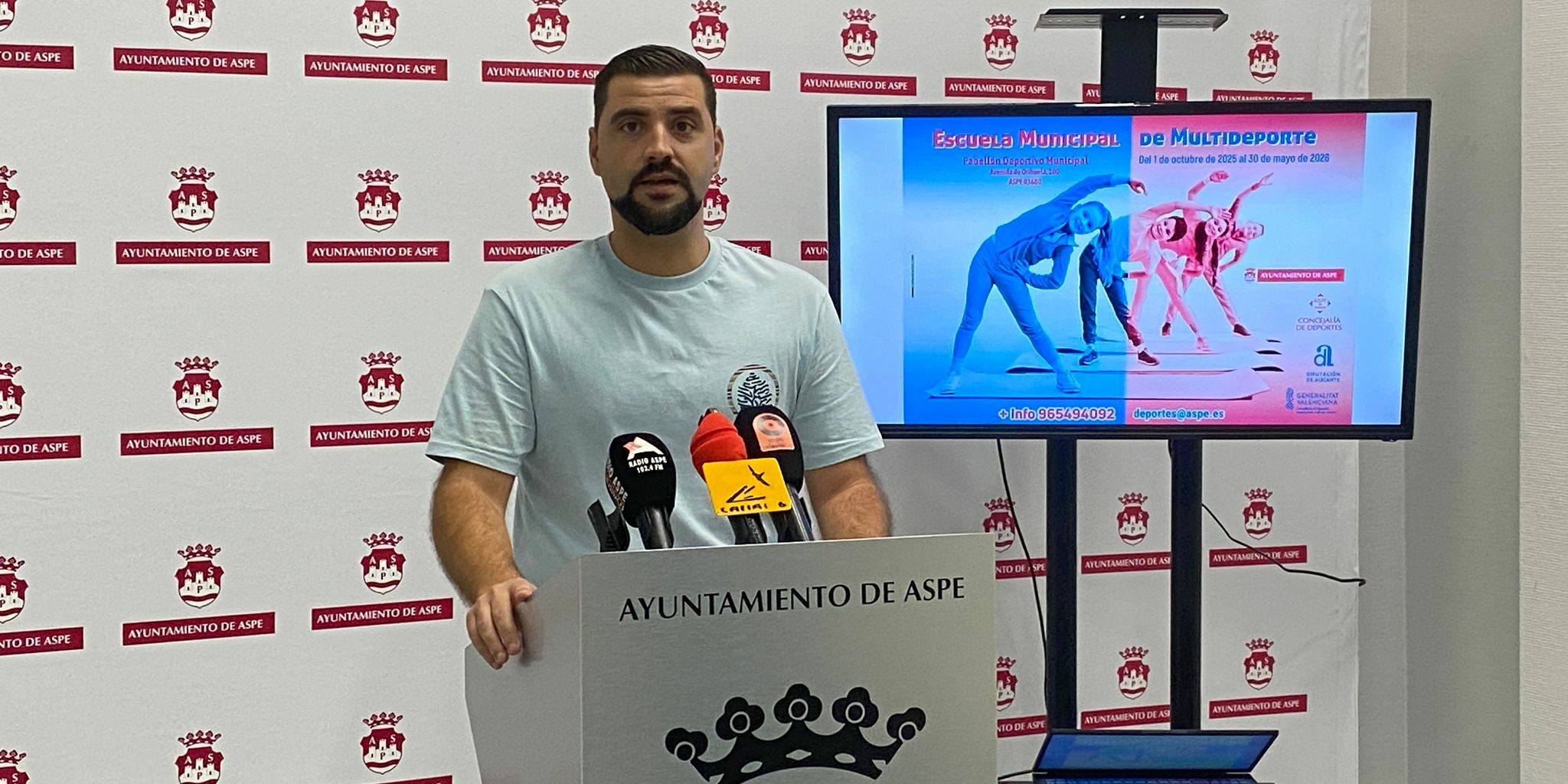 Puche presenta escuelas municipales deportivas