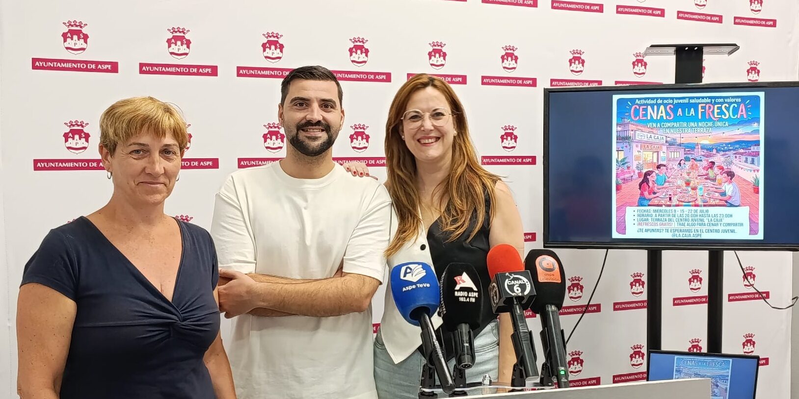 rueda de prensa programación julio